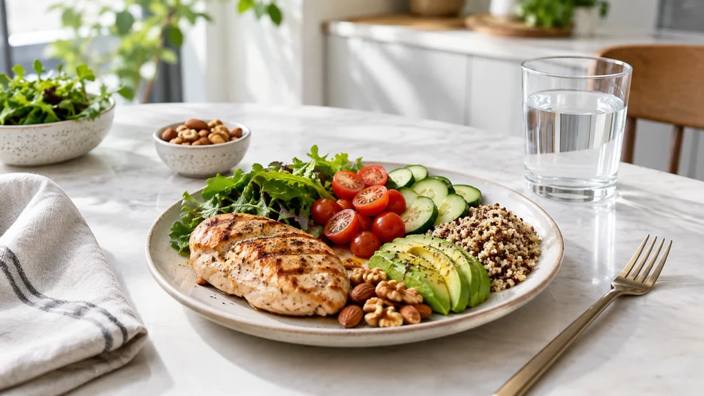 تغذیه سالم و رژیم غذایی مناسب چه تاثیزی روی لاغری شکم دارد